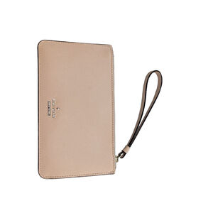 Women's Kate Spade Blush Pink Wristlet Black & White Lining Barely Used